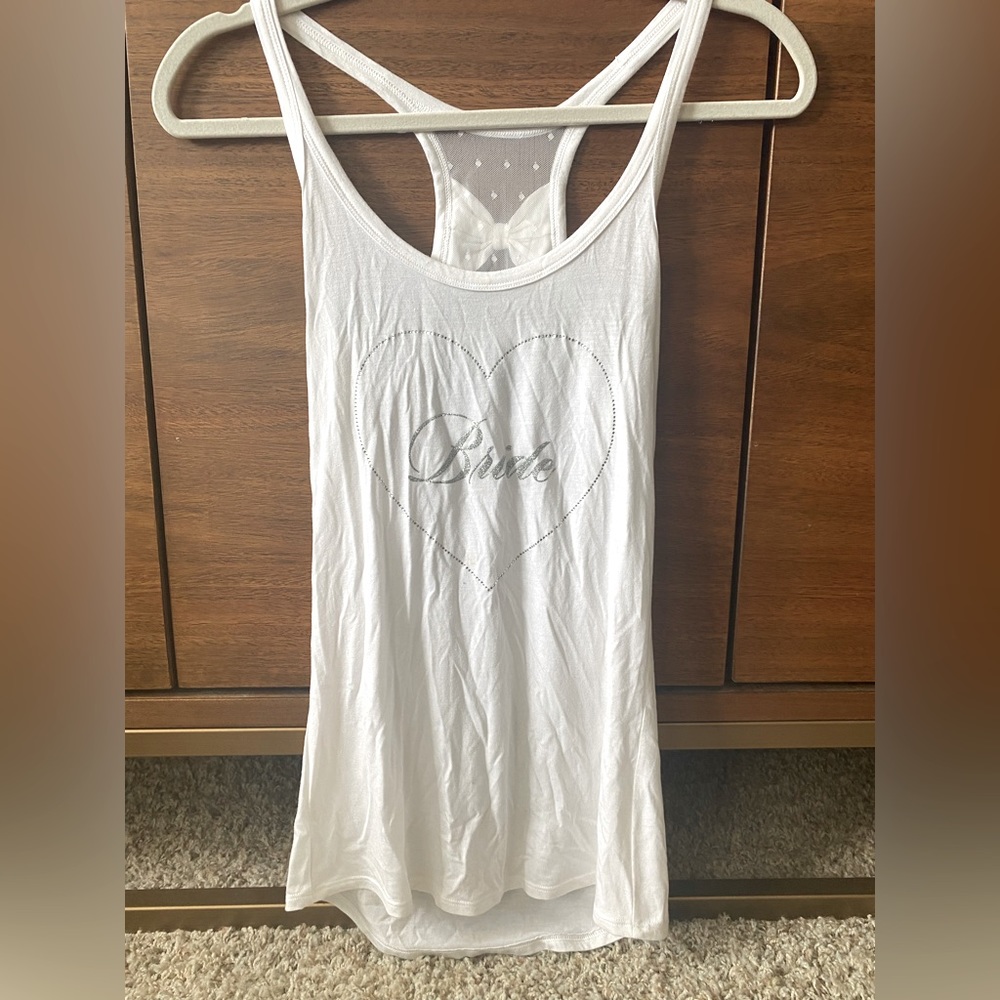 Victoria Secret “I do” Bride tank top